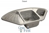 GranFest CORNER GF-C1040E серый фото 26499
