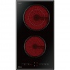 Варочная панель электрическая MIDEA MCH32329F Цвет: черный, 2 зоны, 30 см.
