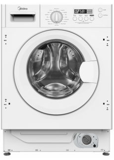 Встраиваемая стиральная машина Midea MFG10W60/W-RU, 6 кг. фото 30454